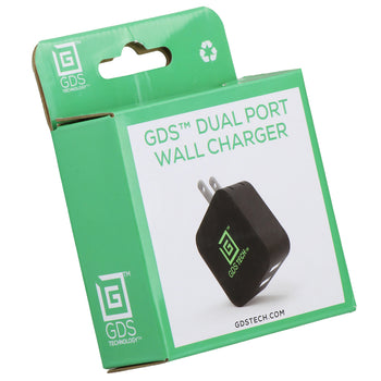 GDS® 2-Port USB Wall Charger