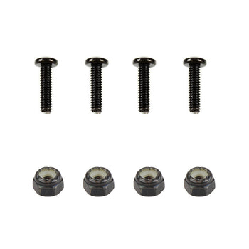 RAM-HAR-MET-TAB1U:RAM-HAR-MET-TAB1U_1:RAM Hardware Pack Four #8-32 x 5/8" Screws & Four Nylock Nuts