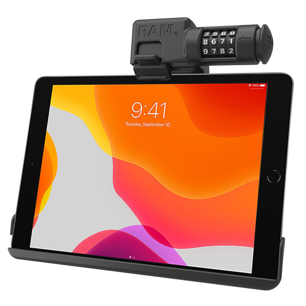 RAM® EZ-Roll'r™ Combo Locking Holder for iPad 7th-9th Gen Air
