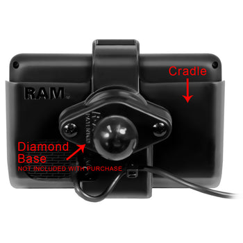 RAM® EZ-Roll'r™ Cradle for Garmin dezl™ 560LMT & 560LT