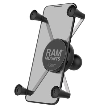 RAM® X-Grip® Phone Mount with RAM® Tough-Claw™ Small Clamp Base - Shor – RAM  Mounts