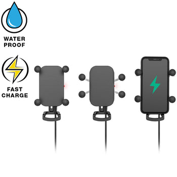 RAM® Tough-Charge™ with X-Grip® 15W Waterproof Wireless Charging Holder