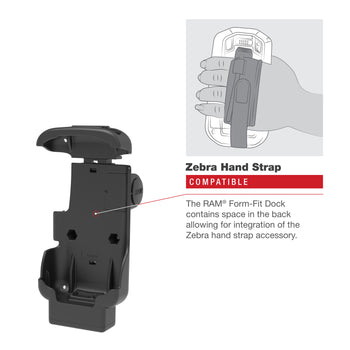 RAM® Form-Fit Holder for Zebra TC73 & TC78
