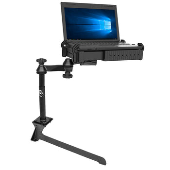 RAM-VB-154-SW1:RAM-VB-154-SW1_1:RAM No-Drill™ Laptop Mount for '05-20 Nissan Frontier + More