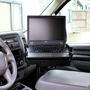 RAM® No-Drill™ Laptop Mount for '07-21 Toyota Tundra + More