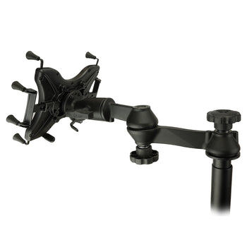 RAM® X-Grip® 12" Tablet Mount with No-Drill™ Universal Base
