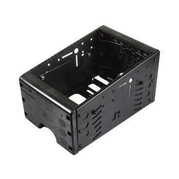 RAM-VC-13:RAM-VC-13_1:RAM Tough-Box™ 13" Console with 11" Faceplate Area and Adjustable Plate