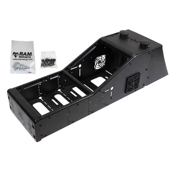 RAM® Tough-Box™ Angled Console with Ford Police Interceptor Back Fairing
