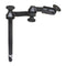 RAM® 12" Upper Pole with Double Swing Arms & Round Plate