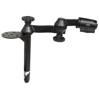 RAM® 8" Upper Pole with Flange and Double Socket Arms