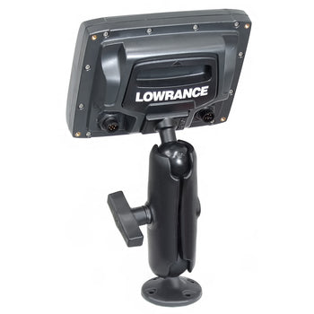 RAM® Composite Double Ball Mount for Lowrance Elite-5, Mark-5 + More