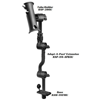 RAM® Adapt-A-Post™ with Adjustable 16" Extension Arm