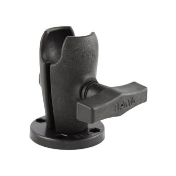 RAM® Single Socket Arm with Round Plate