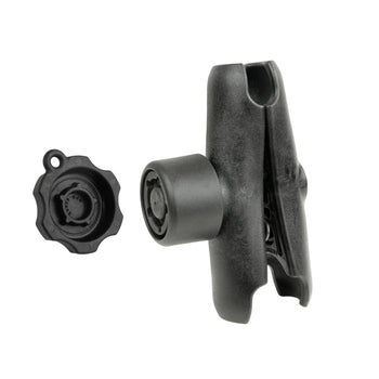 RAM® Composite Double Socket Arm with 5-Pin RAM® Pin-Lock™ Security Knob
