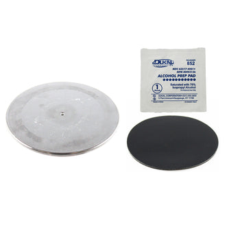 RAM® Clear 3.5" Adhesive Plate for Suction Cups