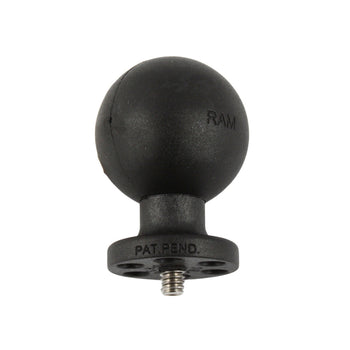 RAM® Ball Adapter with 1/4"-20 Threaded Stud for Action Cameras - C Size