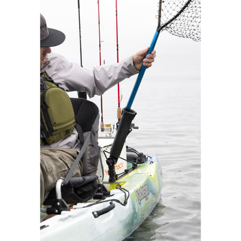 Ram Mount Tough-Tube Fishing Rod Holder W-3 Long Ratchet Spline Post Arm