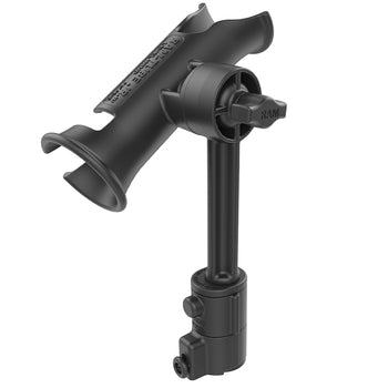 RAM® Tube Jr.™ Holder with Universal Adapt-A-Post™ Track Base - 6" Post