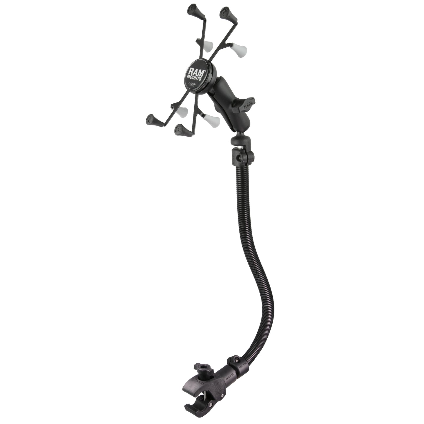 RAM® XGrip® Wheelchair Leg Rail Mount for 7"8" Tablets RAM Mounts