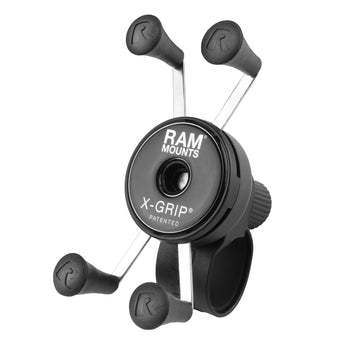 RAM® X-Grip® Phone Mount with RAM® Tough-Strap™ Handlebar Base