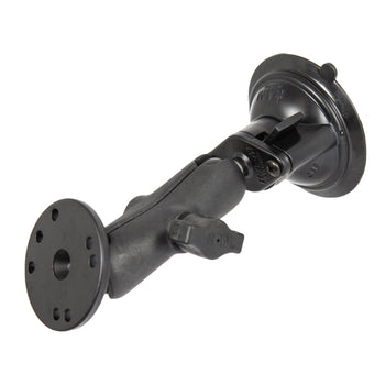 RAM® Twist-Lock™ Composite Suction Cup Mount with Round Plate