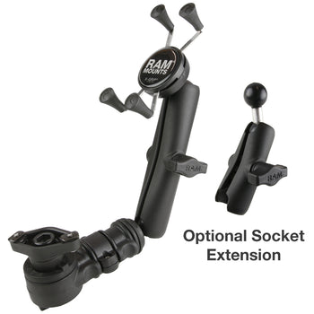 RAM® Phone Mount for Wheelchair Armrests with Quick Release & Swivel