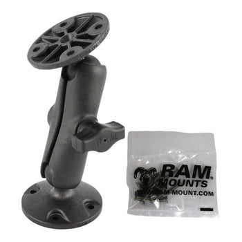 RAM® Composite Double Ball Mount with Hardware for Garmin GPSMAP + More