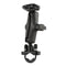 RAM® Handlebar U-Bolt Composite Double Ball Mount with Diamond Plate