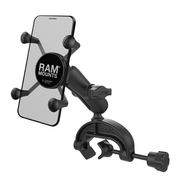 RAM® X-Grip® Phone Mount with Composite Yoke Clamp Base