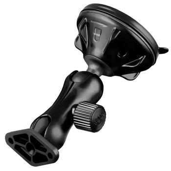 RAM® Twist-Lock™ Suction Cup Double B Size Ball Mount