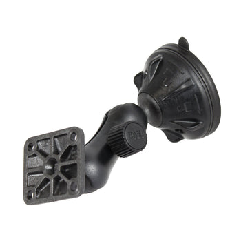 RAM® Twist-Lock™ Low Profile Suction Cup Mount with AMPS Hole Pattern