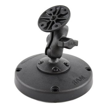 RAM® Composite Platform Double Ball Mount with Round Plate