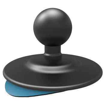 RAM® Flex Adhesive Double Ball Mount with Diamond Plate - B Size Short
