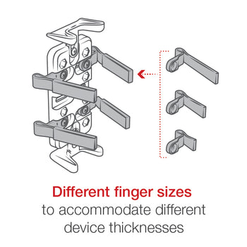 RAM® Finger-Grip™ Universal Holder with Adhesive Flex Base