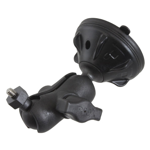 RAM® Twist-Lock™ Low-Profile Suction Cup with 1/4