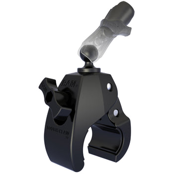  RAM Mounts RAP-B-400U Tough-Claw Small Clamp Base with Ball  with B Size 1 Ball for Rails 0.625 to 1.14 in Diameter : Electronics