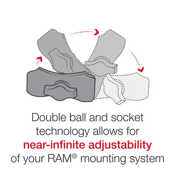 RAM® X-Grip® Large Phone Mount with RAM® Tough-Strap™ Handlebar Base – RAM  Mounts