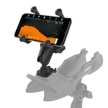 RAM® X-Grip® Phone Mount with Ball Adapter for GoPro Bases