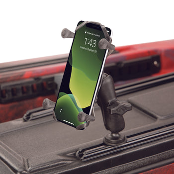 RAM® X-Grip® Phone Holder with Composite Double Socket Arm