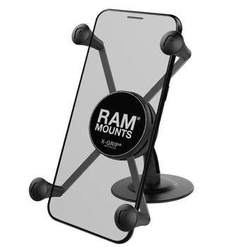 RAP-SB-180-UN10:RAP-SB-180-UN10_1:RAM X-Grip Large Phone Holder with Lil Buddy™ Adhesive Dash Mount