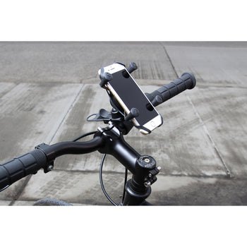 RAM Mount EZ-Strap Rail Mount w/Universal X-Grip Cell Phone Holder