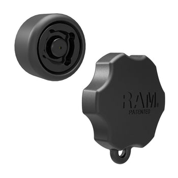 RAM Mounts Verbundstoff Verbindungsarm (mittel) mit Pin-Lock Sicherung und  Adapter (5-Pin) - C-Kugel (1