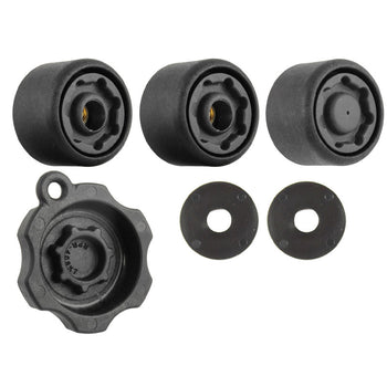 RAP-S-KNOB-VB-109-1U:RAP-S-KNOB-VB-109-1U_1:RAM Pin-Lock™ Security Kit for Double Swing Arms on RAM Vehicle Kits