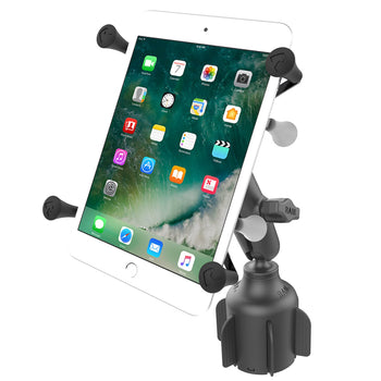 RAM® X-Grip® for 7-8 Tablets with RAM® Stubby™ Cup Holder Base