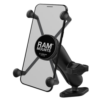 RAM-B-102-UN10U:RAM-B-102-UN10U_1:RAM X-Grip Large Phone Mount with Diamond Base
