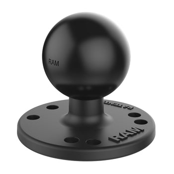 RAM® Round Plate with Ball - C Size – RAM Mounts
