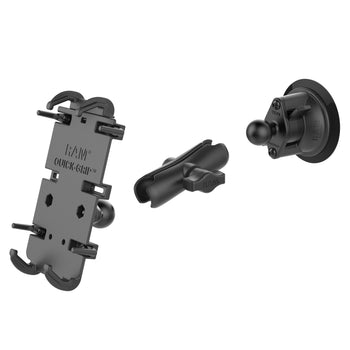 Ram Mount Quick-Grip XL Phone Mount with Twist-Lock Suction Cup
