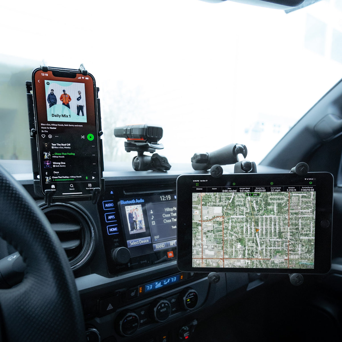 RAM Composite Drill Down Mount Per Garmin GPSMAP Serie 60 Più Altro Ram Mounts RAP B 138 GA12U - Foto 13